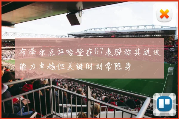 布泽尔点评哈登在G7表现称其进攻能力卓越但关键时刻常隐身